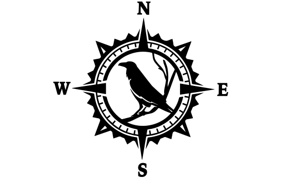 Aufkleber - Compass Bird