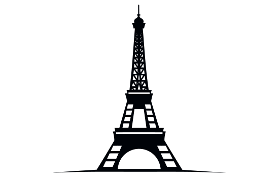 Aufkleber - Eiffeltower