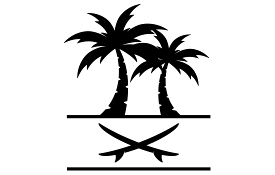Aufkleber - Palms