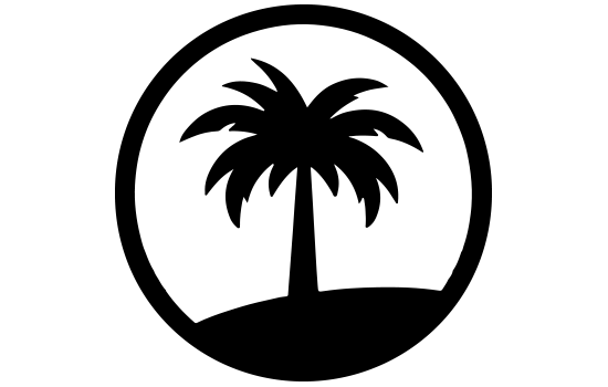 Aufkleber - Palms