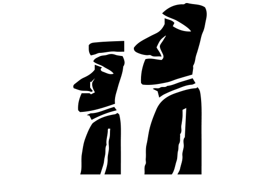 Aufkleber - Rapanui