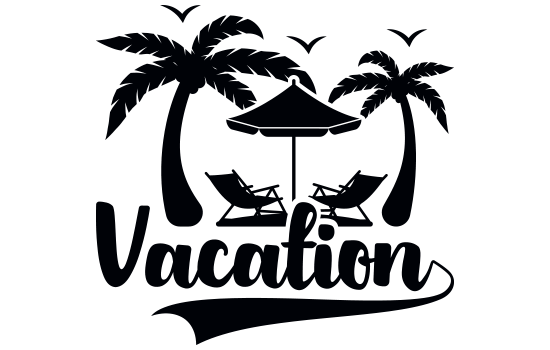 Aufkleber - Vacation