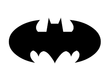 Batman logo symbol insignia Aufkleber Auto 